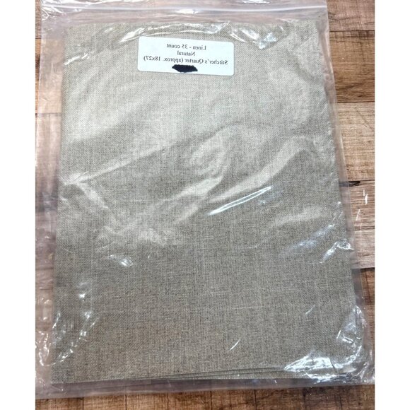 Linen 35 Count Natural Stitchers Quarter 18x27 For Cross Stitch & Embroidery - Picture 1 of 2